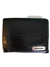 Portafoglio Piquadro uomo con porta monete - pelle nera