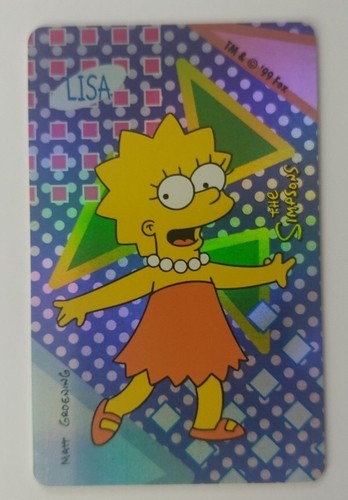 Simpson card kinder - kinder, ferrero