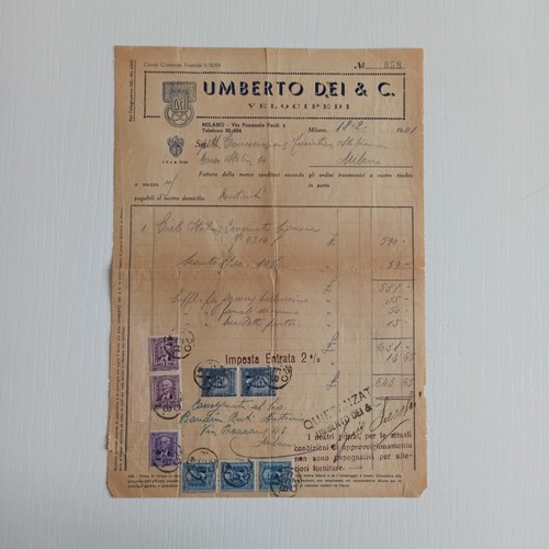 1941 umberto dei velocipedi - dei,