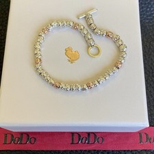 Dodo Pomellato Bracciale Granelli Argento Oro Rosa Oro Giallo 18cm Unisex Origin