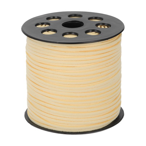 Beige faux leather rope - faux,