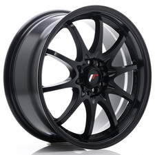 Cerchio Japan Racing in Lega JR5 17x7 ET25 4x108 Nero Opaco - Ruote JR Wheels -