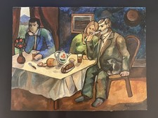 Dipinto Firmato, Futurismo Avanguardia russa, olio 1910s