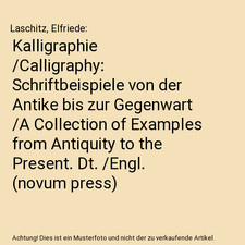 Kalligraphie /Calligraphy