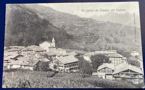 Belluno saluto da calalzo - un,