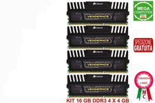 16 GB (4 x 4 GB) DDR3 DIMM