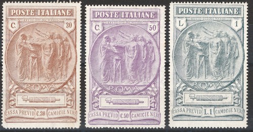 Italia 1923 camicie nere - camicie, serie