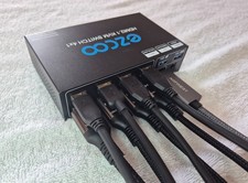 Switch HDMI 2.1 KVM USB 3.0 4x