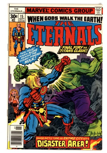 Copertina jack kirby - copertina, eternals