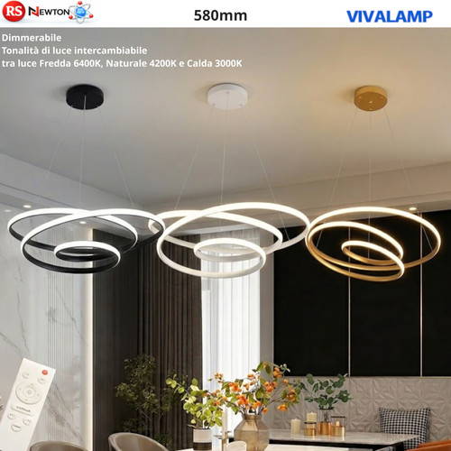 Lampadario sospeso led 90w - led,