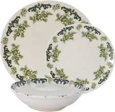 Set Piatti Porcellana 18 Pezzi