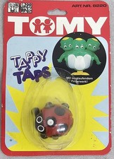 Tomy Tappy Taps Giocattolo Coccinella Made in Taiwan 1977