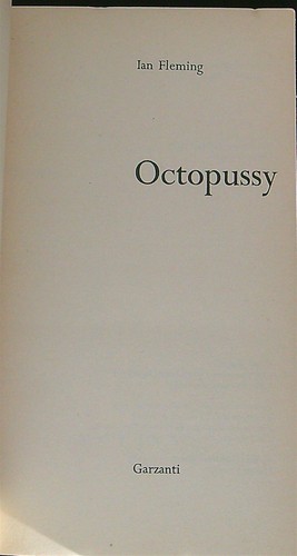 Octopussy fleming ian garzanti - ian,