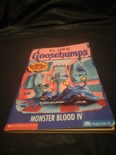 Goosebumps Monster Blood IV #62 by R.L. Stine 1st Print 1997 Paperback No Cards
