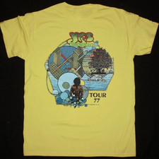 T-shirt YES Band GOING FOR THE ONE TOUR cotone taglia intera S-5XL