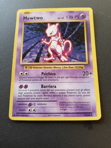 Mewtwo prima edizione 