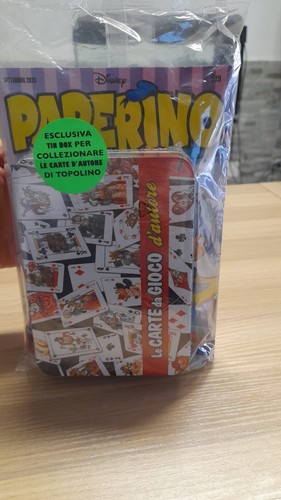 Paperino disney tin - paperino,
