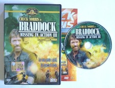 Dvd Braddock Missing In Action III 3 Film Ita Azione Guerra Chuck Norris (D7)