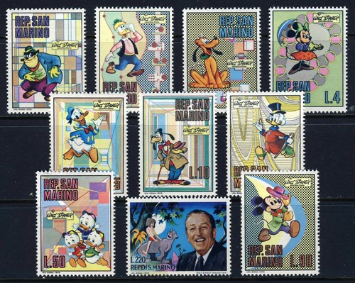 San marino walt disney - walt, 1970