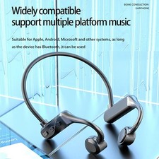 Cuffie Wireless Conduzione Ossea 5.0 Impermeabili Sportive