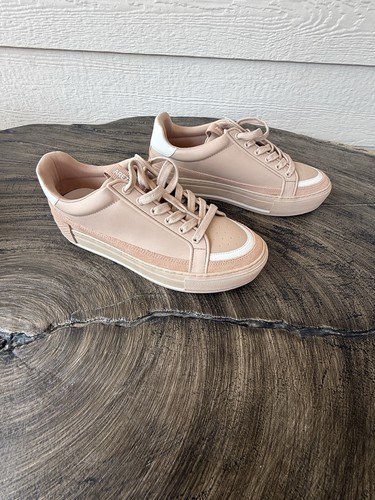 Sneakers arezzo rosa - e, beige