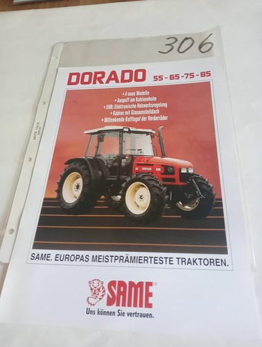 Brochure trattore same dorado - trattore,
