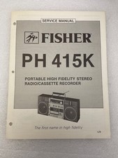 VTG Original Fisher PH 415K