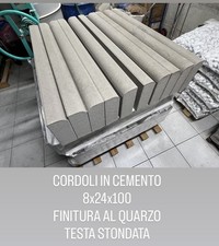 CORDOLI IN CEMENTO 8x24x100