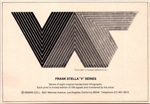 Frank stella serie - frank,