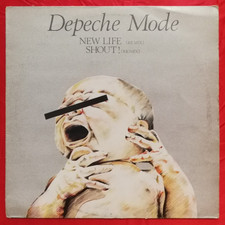 DEPECHE MODE - SHOUT / NEW LIFE 12" MAXI SINGLE VINILE 45 RPM DISCO MIX ANNI 80