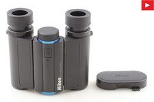 【Quasi MINT++】 Binocolo Nikon 10x25 5,6° Blu Stabilizzato dal GIAPPONE