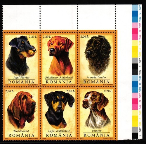 Romania 5982 5987 cani - romania, 5982-5987