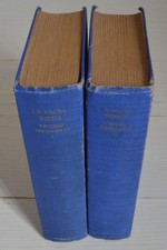 LA SACRA BIBBIA VECCHIO TESTAMENTO GIUSEPPE RICCIOTTI 2 VOLUMI SALANI