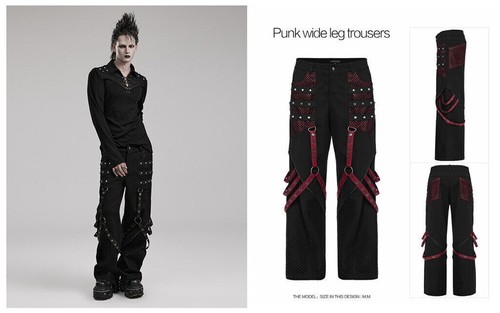 Pantaloni uomo punk - pantaloni,
