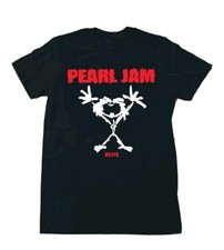 T-shirt  PEARL JAM maglietta Nirvana grunge  maglietta rock maglia nera