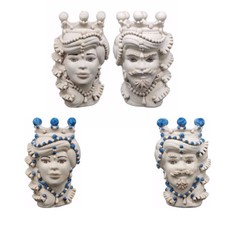 TESTE DI MORO H32 FUME' DRAPPO CERAMICA VERUS  VARI TIPI