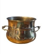 Vaso Portavasi Messing Ottone Vintage Portapianta Design Arredo Casa