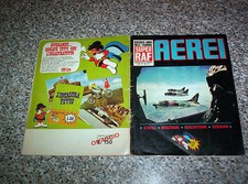 ALBUM AEREI SUPER RAF 1973 COMPLETO MB/OTTIMO NO PANINI EDIS FLASH LAMPO 