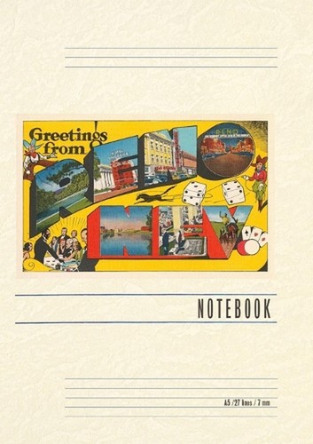 Vintage lined notebook - vintage,