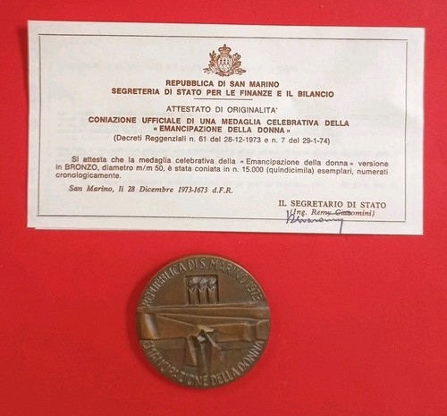 Medaglia san marino - san,
