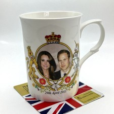 Tazza Mug in Porcellana Inglese del Matrimonio Principe William  Casa Reale 