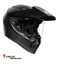 Casco AGV AX9 Matt Carbon Dual