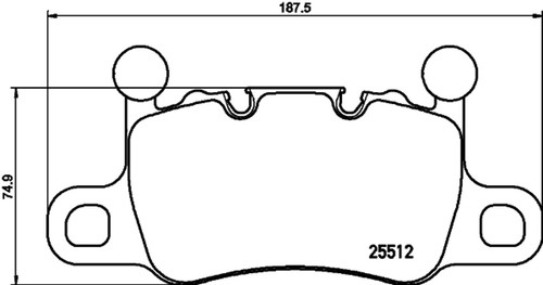 Kit pastiglie freno brembo - kit,
