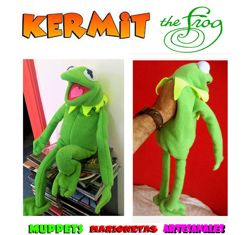 Kermit rana rene muppet - rana,