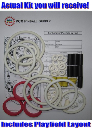 Kit anello gomma flipper