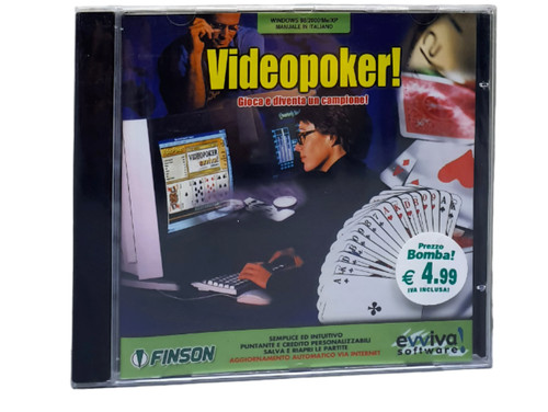 Rom video poker videogioco - cd-rom,