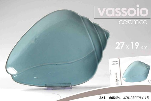 Vassoio ceramica decoro - vassoio,