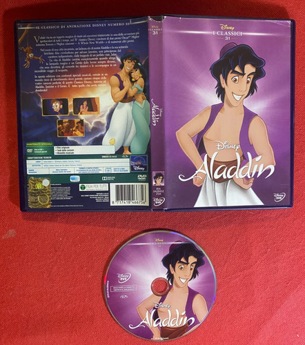 Film dvd aladdin walt - aladdin, disney