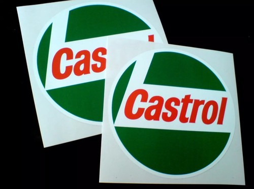 Adesivi auto castrol olio - auto,