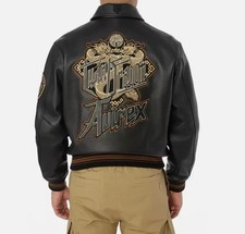 Giubbotto Uomo Avirex Nero